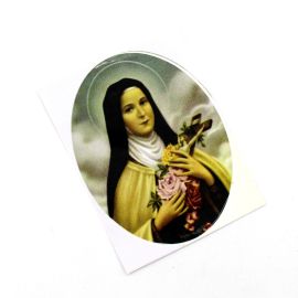 Adesivo / 5,9x7,9cm - Santa Terezinha (M) - (UNIDADE)
