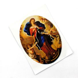 Adesivo / 5,9x7,9cm - Nossa Senhora Desatadora dos Nó (M) - (UNIDADE)