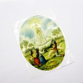 Adesivo / 10x13cm - Nossa Senhora de Fátima (G) - (UNIDADE)