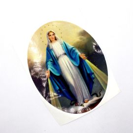 Adesivo / 10x13cm - Nossa Senhora das Graças (G) - (UNIDADE)