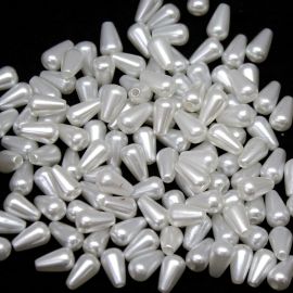 Gota de ABS Perolada / 6x10mm (10 gramas)