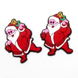 Aplique Emborrachado / 34x24mm - Natalino - Papai Noel (unidade)