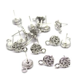 Pino de Metal / 9mm - Redondo (1 par)-Níquel