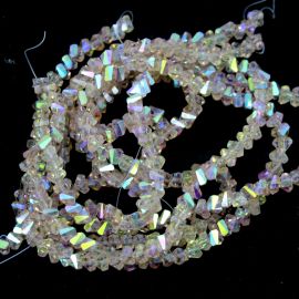 Cascalho de Cristal / (G) - (1 fio com Aprox. 85 unidades)