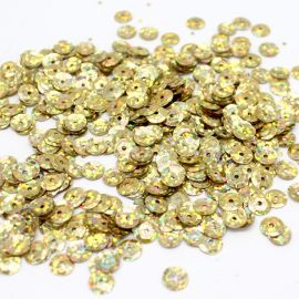 Lantejoula / 6mm - Holográfica (10 gramas)