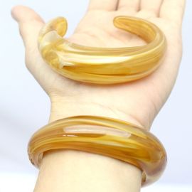 Bracelete de Resina Mesclada / 21mm - (unidade)