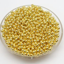 Bola ABS - Dourada (10 gramas) -Dourado-4mm