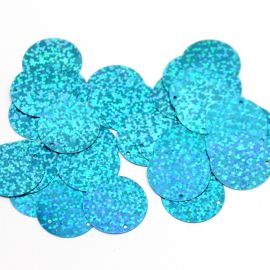 Pingente Max Paetê / 25mm - Redondo - Holográfico (10 gramas)