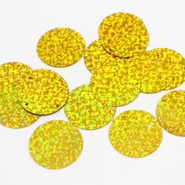 Max Paetê com 4 Furos / 29mm - Redondo Holográfico - (10 gramas)