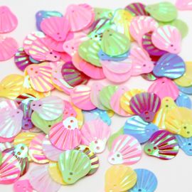 Paetê / 14x13mm - Concha (10 gramas)