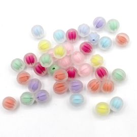 Mix Multicolorido / 11mm - Fosca com Miolo - Azeitona (10 gramas)
