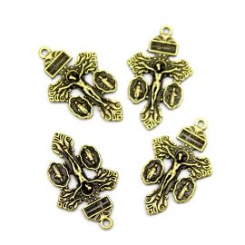 Crucifixo de Metal / 27x17mm - Cruz do Perdão (unidade)