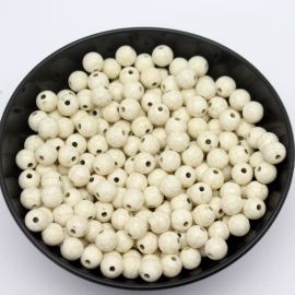 Imitação de Pedra Howlita / 8mm - (10 gramas)