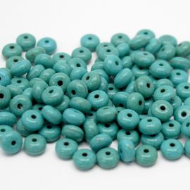 Imitação de Pedra Howlita / 8mm - Disco (10 gramas)