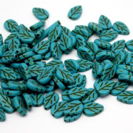 Imitação de Pedra Howlita / 13x9mm - Folha (10 gramas)