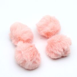 Pompom Felpudo / 4cm - Pelo Artificial (unidade)
