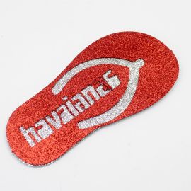 Kit de E.V.A / 15x7cm - Havaianas (KIT)-Vermelho