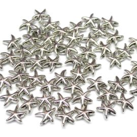 Entremeio de Plástico ABS / 13mm - Estrela do Mar - Sereismo (10 gramas)