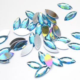 Chaton de Acrílico / Navete - 7x14mm (unidade)