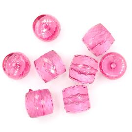 Conta de Acrílico / 20x20mm - Barril (12 gramas)