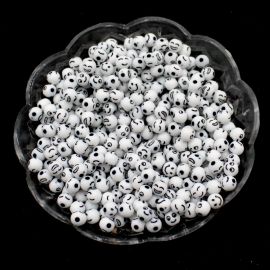 Bola Plástica / 6mm - Smile - Carinhas Emotivas (20 gramas)