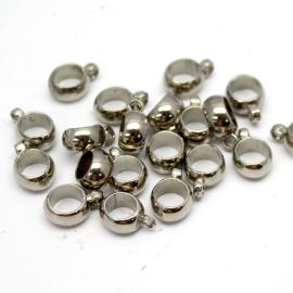 Caneca de Metal / Entremeio - 10mm (Unidade) - Níquel	