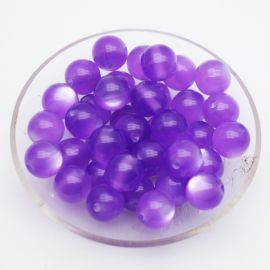 Conta Olho de Gato / 12mm - Bola (10 Gramas)