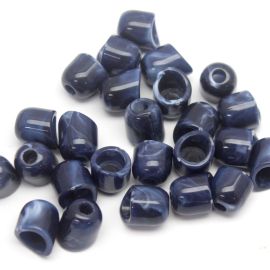 Conta Plástica Mesclada / Ponteira 15X14mm (10 gramas)