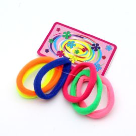 Liga para Cabelo (Cartela c/6 Unidades) - Neon 