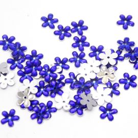 Chaton de Acrílico / Flor - 11mm (Pct. com 100 Unidades)