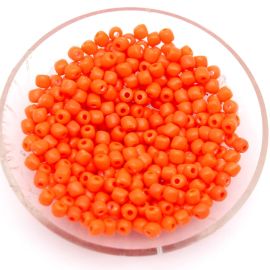 Miçangão de Plástico / 4mm - Formato Irregular (20 gramas)