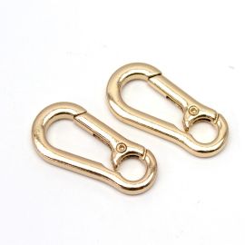 Fecho Mosquetão de Metal / 48x23mm - (unidade) - Dourado