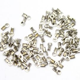 Garra de Metal / 2mm (Pct. c/ 100 Unidades) - Níquel