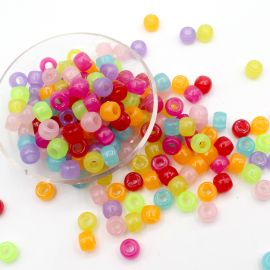 Mix Multicolorido Gelatinoso / 6x9mm - Pneu (20 gramas)