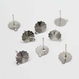 Pino de Brinco em Metal / 10mm (1 par)-Níquel