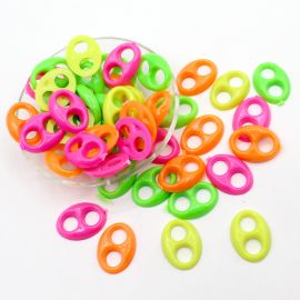 Mix Multicolorido / 2,4x1,7cm - (20 gramas)