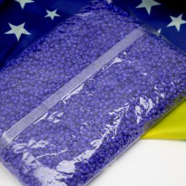 Tema Brasil - Miçangão Chinês 6/0 - Leitoso (Pacote com 500 grs)