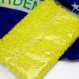 Tema Brasil - Miçangão Chinês  6/0 - Leitoso (Pacote com 500 grs)