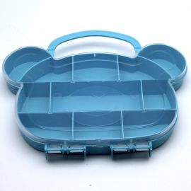 Maleta Organizadora / 20x16x2,5cm - Urso - 11 Divisórias (unidade)