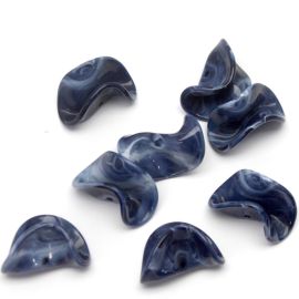 Conta Plástica Mesclada / 37x20mm (10 gramas)