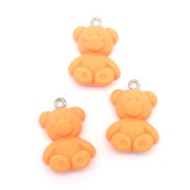 Pingente de Resina / 24x18mm - Ursinho (Unidade)