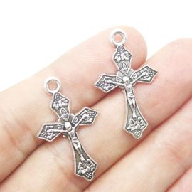 Mini Crucifixo / 27x17mm - (Unidade)