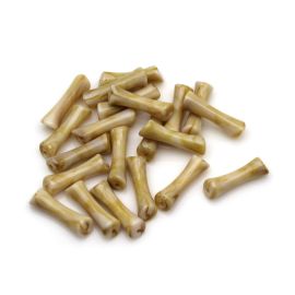 Conta Plástica Mesclada / 27x8mm - Ossinho (10 gramas)