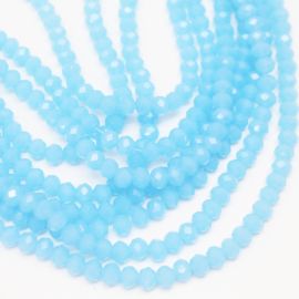 Rondela de Vidro 6mm / Gelatinosa (1 Fio) 