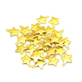 Pingente de Plástico ABS / 19x16mm - Estrela (10 gramas)