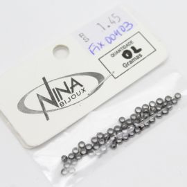 Fixador de Metal 2mm / (1gr = Aproximadamente 40 Unidades)-Grafite