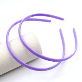 Tiara de Plástico 13mm / com Pente (Unidade)