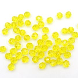 Bola Facetada em Acrílico 10mm (Pacote c/ 500 gramas)