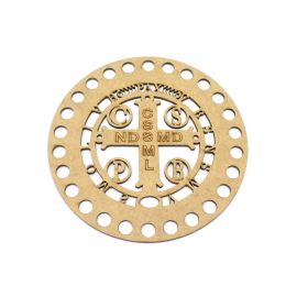Placa em MDF / 12cm - São Bento (Unidade)