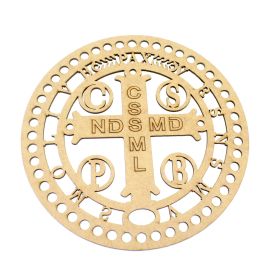 Placa em MDF / 20cm - São Bento (Unidade)